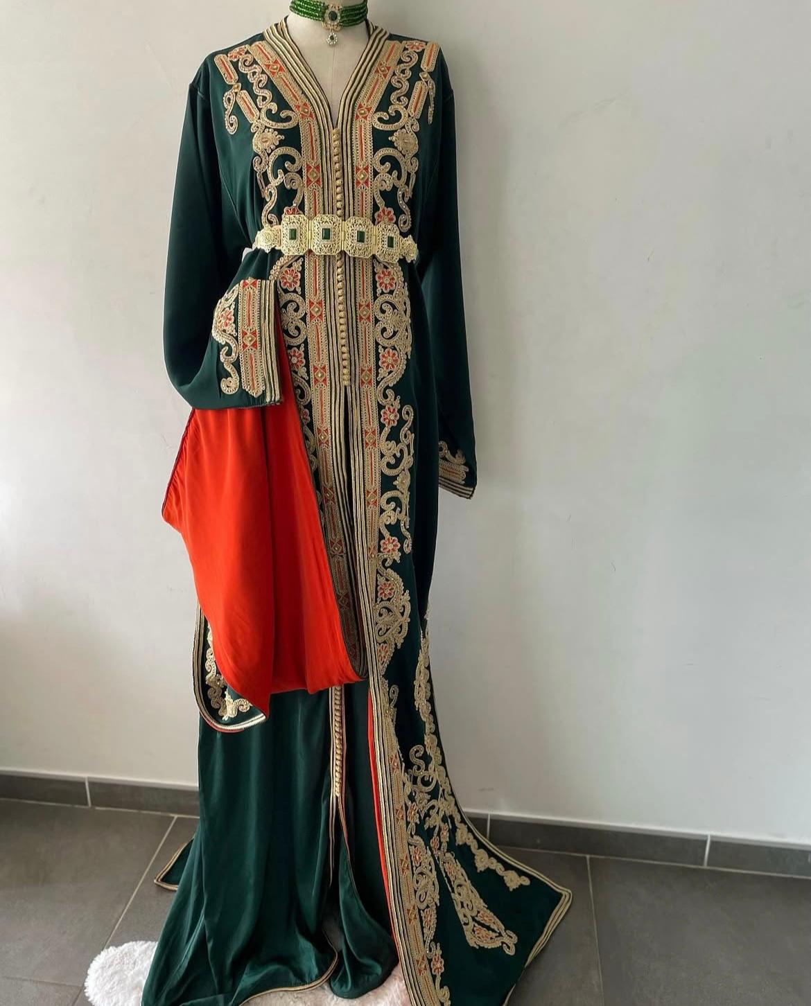 carcassonne-location-caftan-vert